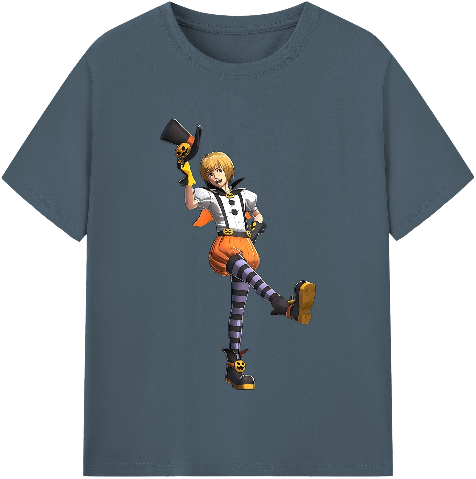 （画像用） 進撃の巨人 アルミン·アルレルト Attack on Titan Armin Arlert 綿100％半袖Tシャツ（フロントプリント）